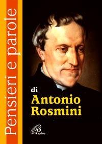 Pensieri e parole di Antonio Rosmini - copertina