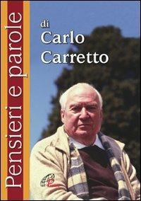 Pensieri e parole - Carlo Carretto - copertina