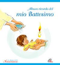 Album ricordo del mio battesimo. Azzurro. Con CD Audio - copertina