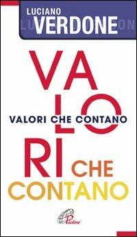 Valori che contano - Luciano Verdone - copertina