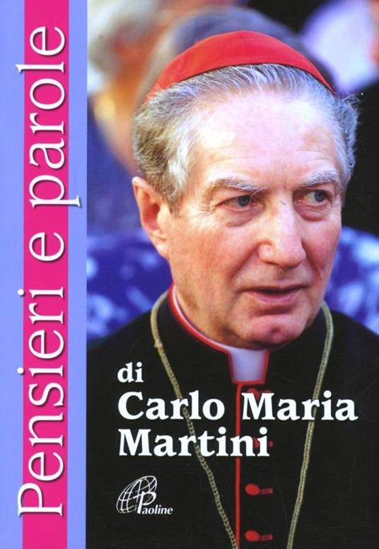 Pensieri e parole di Carlo Maria Martini - copertina