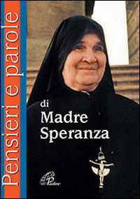 Pensieri e parole di madre Speranza - copertina