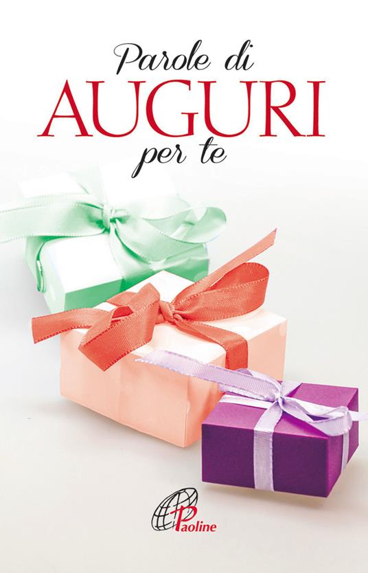 Parole di auguri per te - copertina