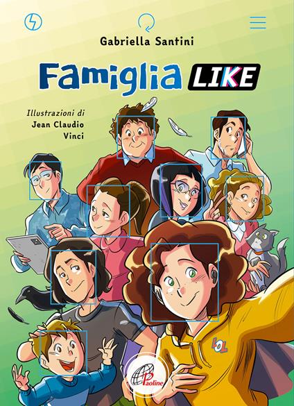 Famiglia like. Ediz. ad alta leggibilità. Con QR Code - Gabriella Santini - copertina