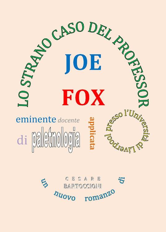 Lo strano caso del professor Joe Fox - Cesare Bartoccioni - copertina