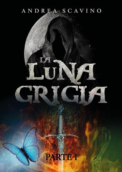 La luna grigia. Vol. 1 - Andrea Scavino - copertina