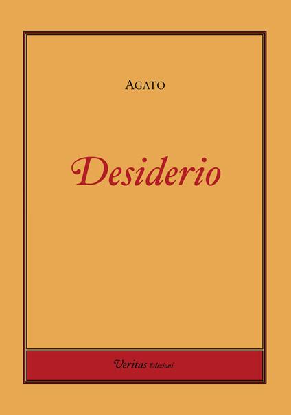 Desiderio - Àgato - copertina