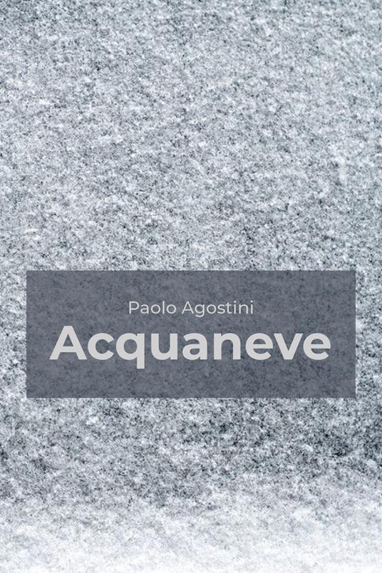 Acquaneve - Paolo Agostini - copertina