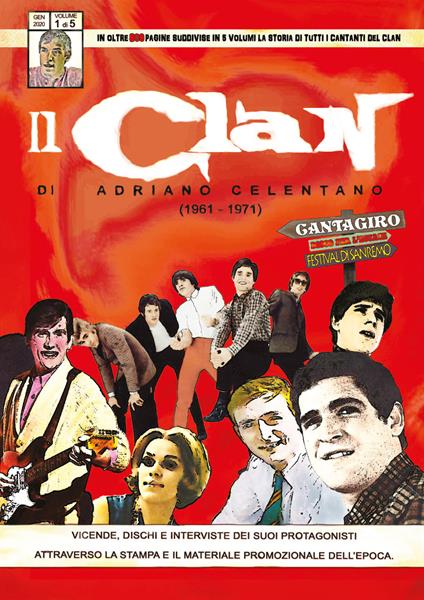 Il Clan di Adriano Celentano (1961-1971). Vol. 1 - Circolo amici del vinile - copertina