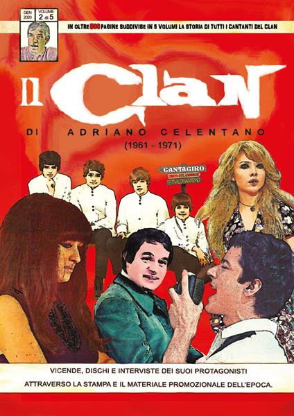 Il Clan di Adriano Celentano (1961-1971). Vol. 2 - Circolo amici del vinile - copertina