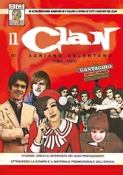 Il Clan di Adriano Celentano (1961-1971). Vol. 4 - Circolo amici del vinile - copertina