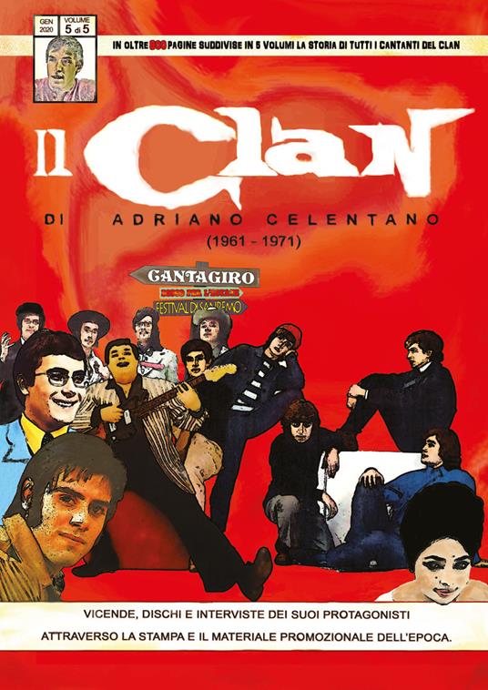 Il Clan di Adriano Celentano (1961-1971). Vol. 5 - Circolo amici del vinile - copertina