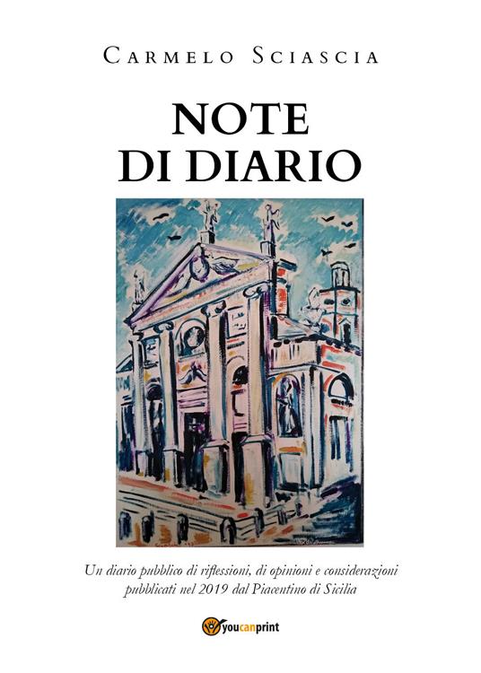 Note di diario - Carmelo Sciascia - copertina