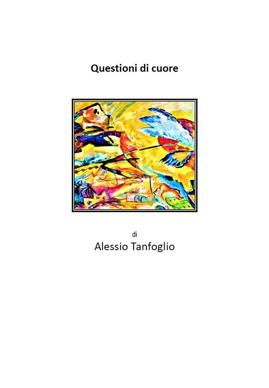 Questioni di cuore - Alessio Tanfoglio - copertina