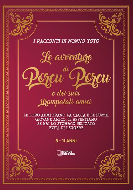 Le avventure di Porcu Porcu e dei suoi strampalati amici - Massimo Polimeni - copertina
