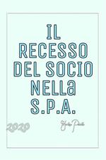 Il recesso del socio nella S.p.A.
