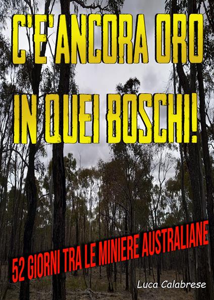 C'è ancora oro in quei boschi! 52 giorni tra le miniere australiane - Luca Calabrese - copertina