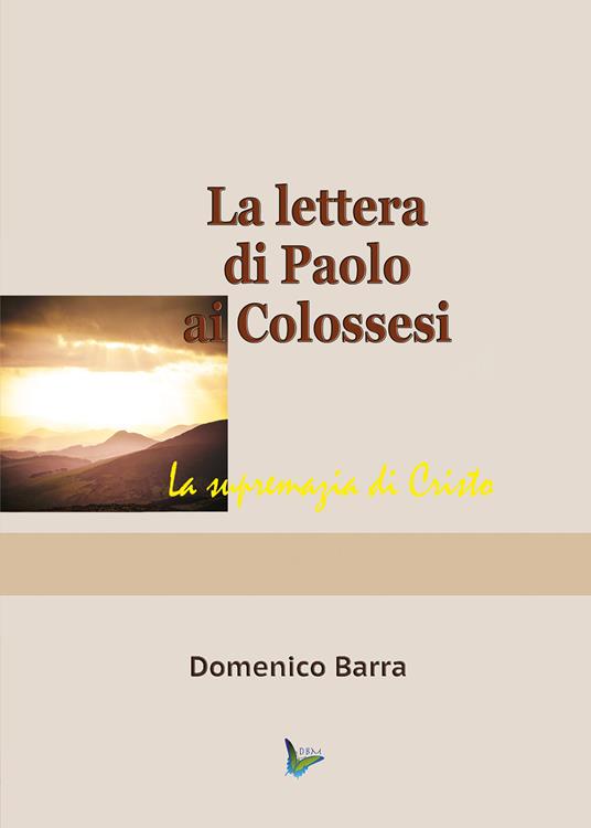 La lettera di Paolo ai Colossesi - Domenico Barra - copertina