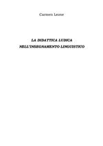 La didattica ludica nell'insegnamento linguistico