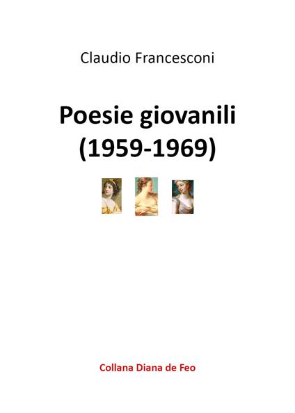 Poesie giovanili - Claudio Francesconi - copertina