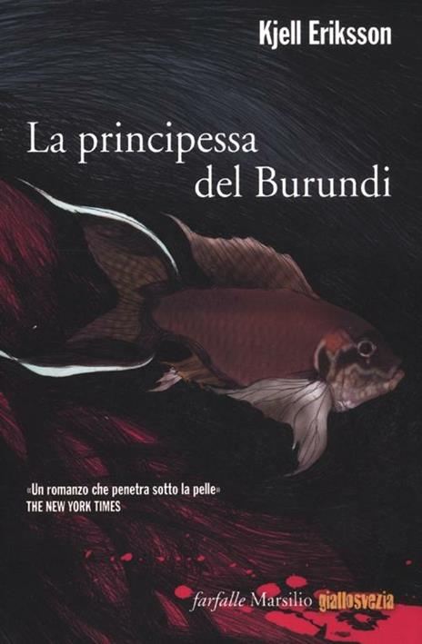La principessa del Burundi - Kjell Eriksson - copertina