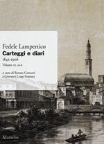Carteggi e diari (1842-1906). Vol. 3: M-R