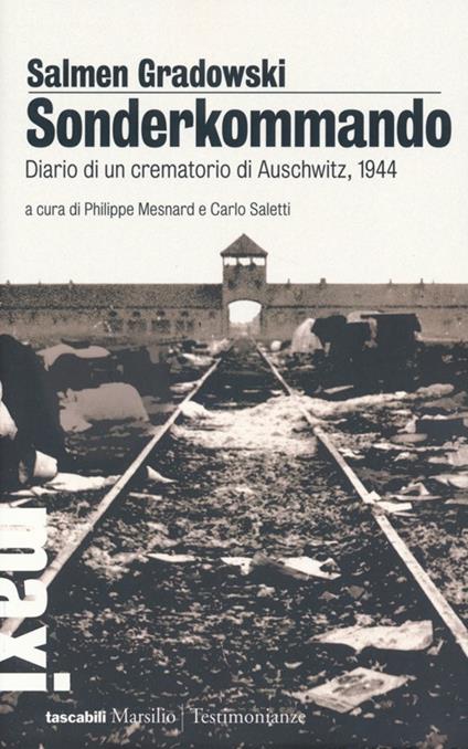 Sonderkommando. Diario di un crematorio di Auschwitz, 1944 - Salmen Gradowski - copertina