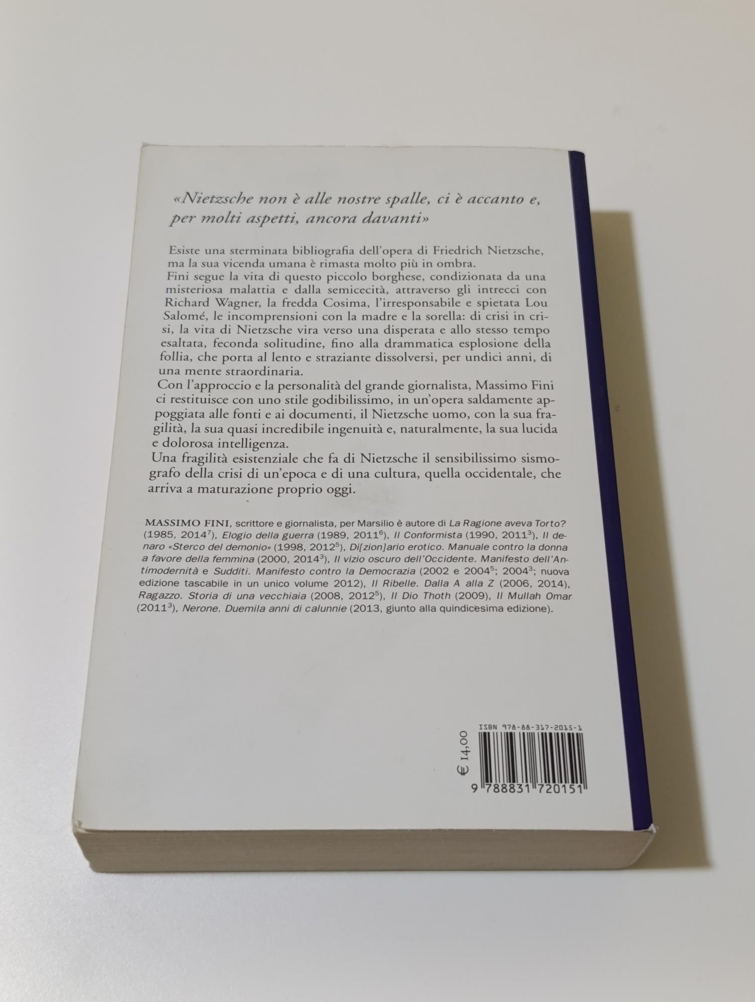 Nietzsche. L'apolide dell'esistenza