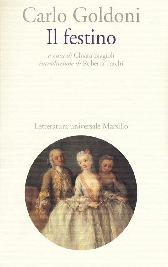 Il festino - Carlo Goldoni - copertina