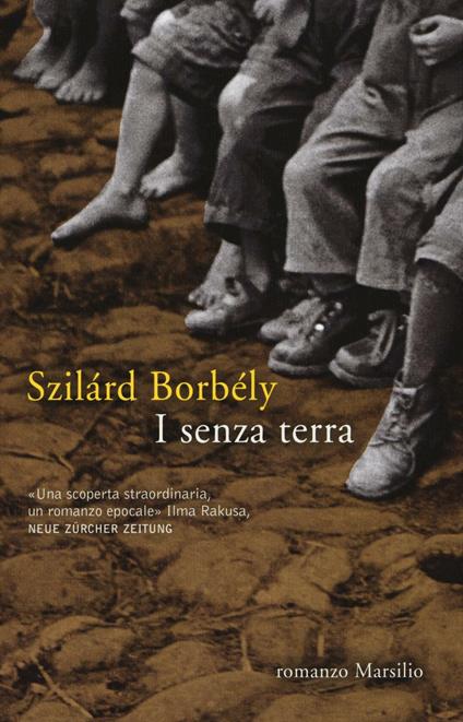 I senza terra - Szilárd Borbély - copertina