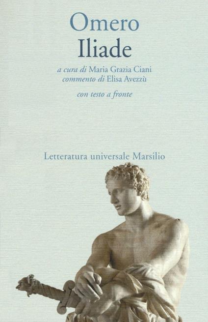 Iliade. Testo greco a fronte - Omero - copertina
