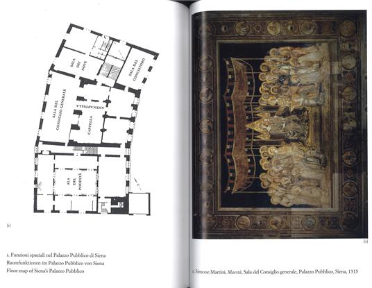 Etica repubblicana nel Palazzo Pubblico di Siena (1315-1535). Simone Martini, Ambrogio Lorenzetti, Taddeo di Bartolo, Domenico Beccafumi. Ediz. italiana, tedesca e inglese - Alois Riklin - 2