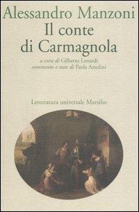 Il conte di Carmagnola - Alessandro Manzoni - copertina