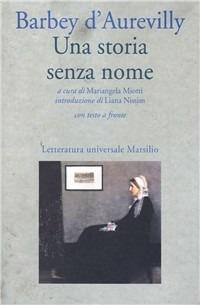 Una storia senza nome - Jules-Amédée Barbey d'Aurevilly - copertina