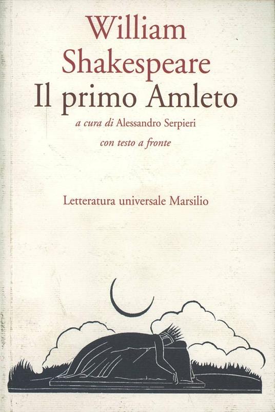 Il primo Amleto - William Shakespeare - copertina