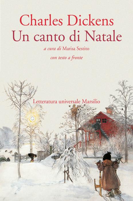 Un canto di Natale. Testo inglese a fronte - Charles Dickens - copertina