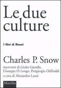 Le due culture - Charles P. Snow - copertina