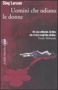 Uomini che odiano le donne. Millennium - Stieg Larsson - copertina