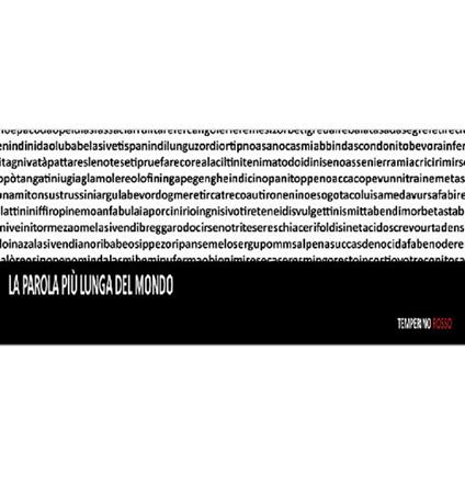 La parola più lunga del mondo - Attilio Fortini - copertina