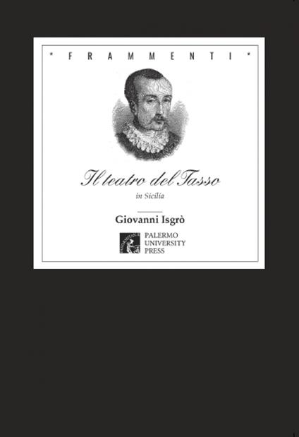 Il teatro del Tasso in Sicilia - Giovanni Isgrò - copertina