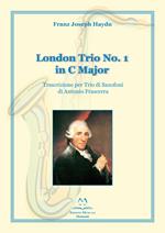 London trio no. 1 in C major. Trascrizione per trio di saxofoni