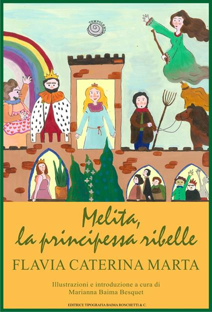 Melita, la principessa ribelle - Flavia Caterina Marta - copertina