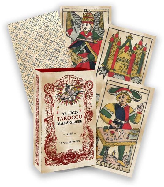 Antico tarocco marsigliese. Nicolas Conver (1760). Con 78 Carte - copertina