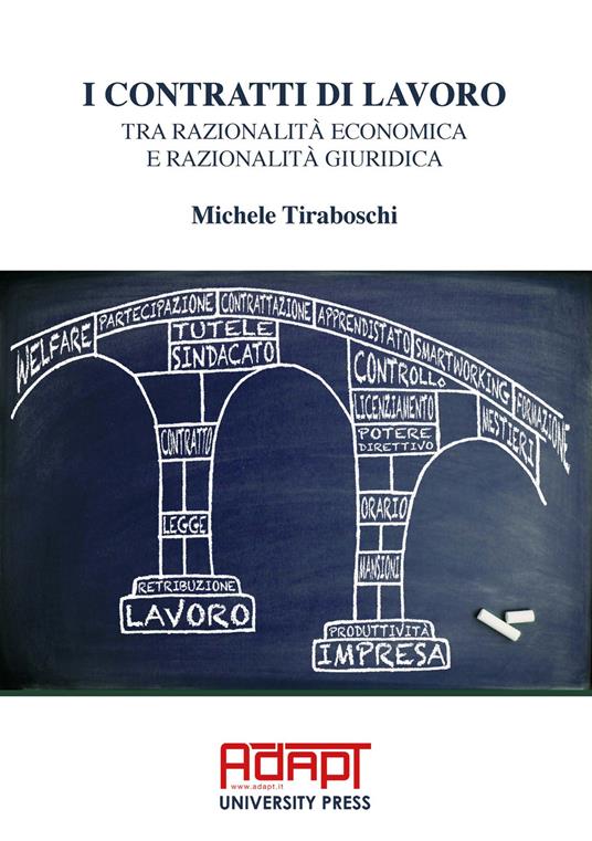 I contratti di lavoro tra razionalità economica e razionalità giuridica - Michele Tiraboschi - copertina