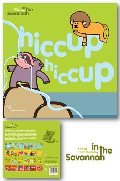 Hiccup Hiccup. Learn with Mummy in the savannah. Ediz. a colori - Letizia Quaranta - copertina