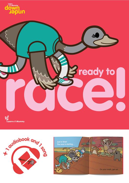 Ready to race! Learn with Mummy down under. Ediz. a colori - Ardoq - copertina