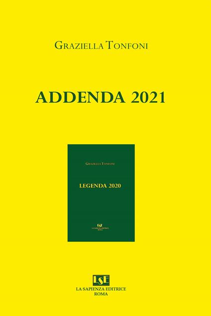 Addenda 2021 - Graziella Tonfoni - copertina