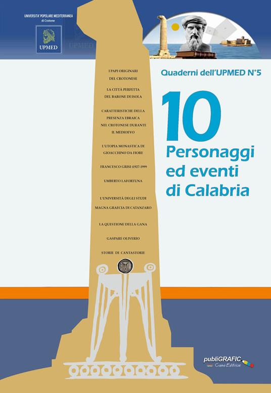 10 personaggi ed eventi di Calabria - copertina