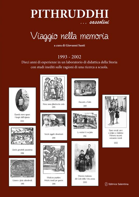 Pithruddhi... sassolini. Viaggio nella memoria - copertina