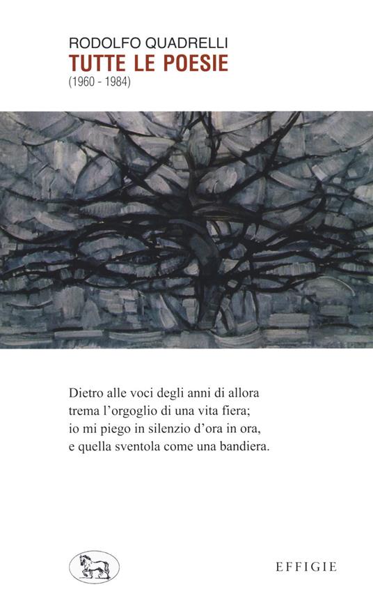 Tutte le poesie (1960-1984) - Rodolfo Quadrelli - copertina